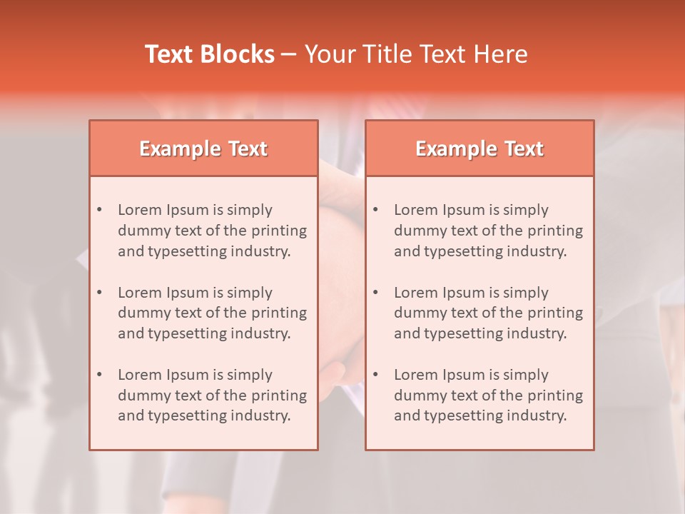 Job Trade Firm PowerPoint Template