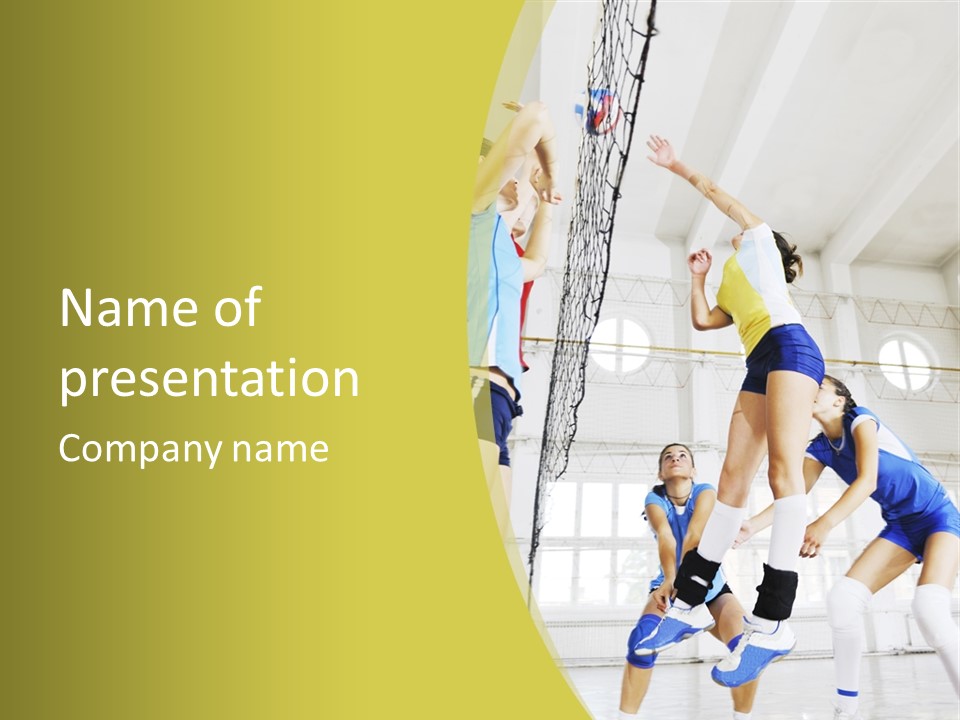 Youth Event Indoor PowerPoint Template