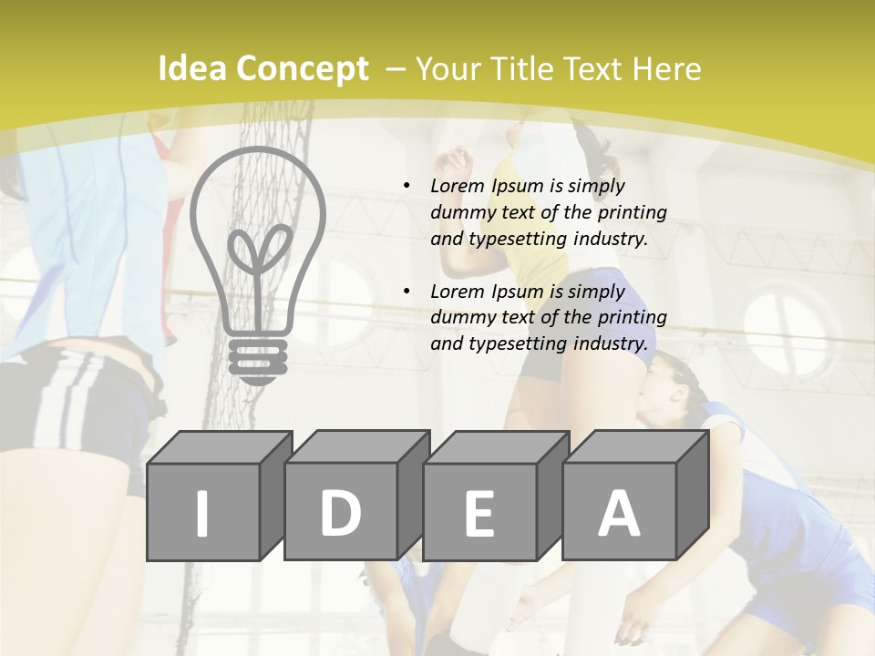 Youth Event Indoor PowerPoint Template