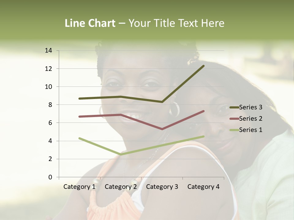Two African Closeness PowerPoint Template