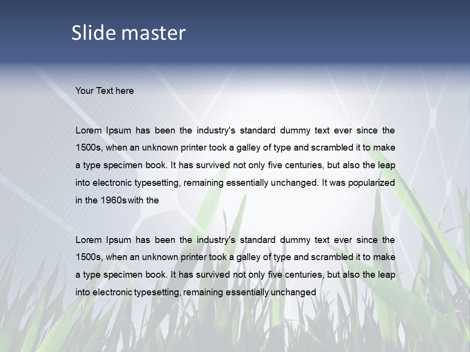 Resource Outdoors Cereal PowerPoint Template