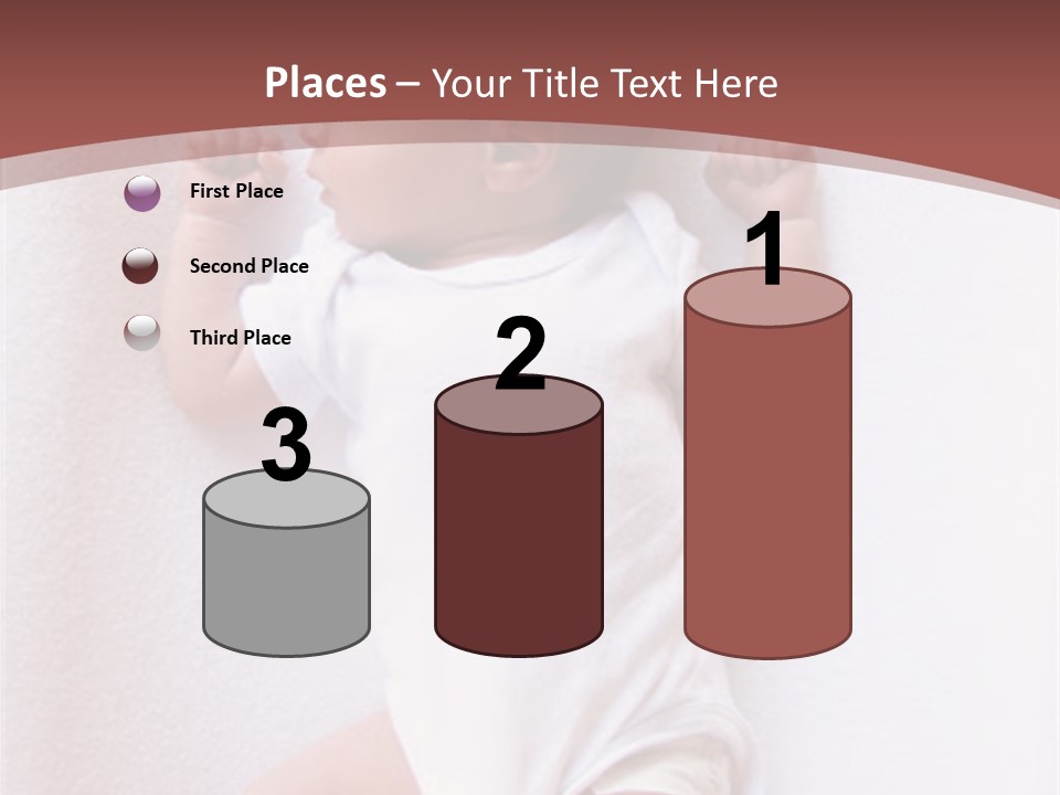 Youth Green Baby PowerPoint Template