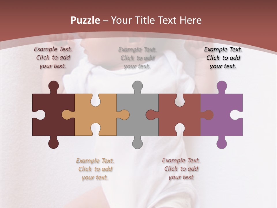 Youth Green Baby PowerPoint Template