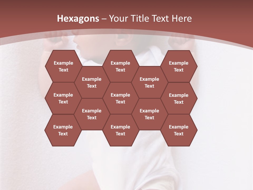 Youth Green Baby PowerPoint Template