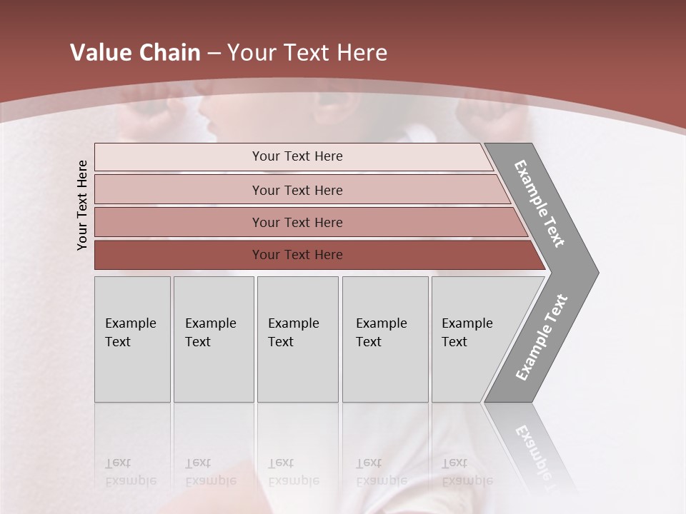 Youth Green Baby PowerPoint Template