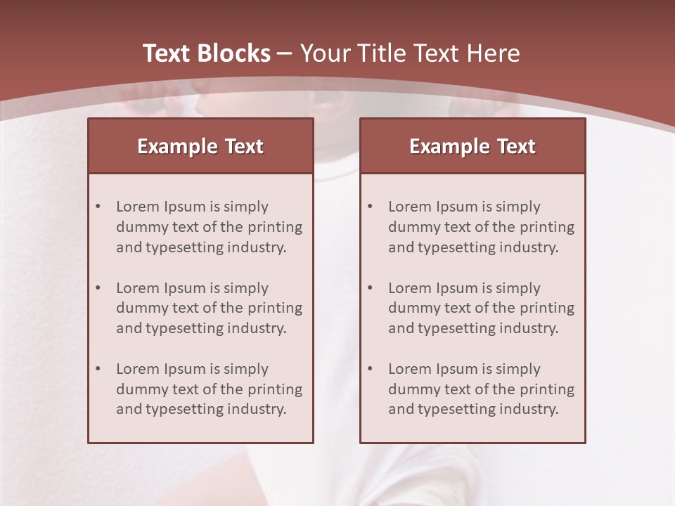 Youth Green Baby PowerPoint Template