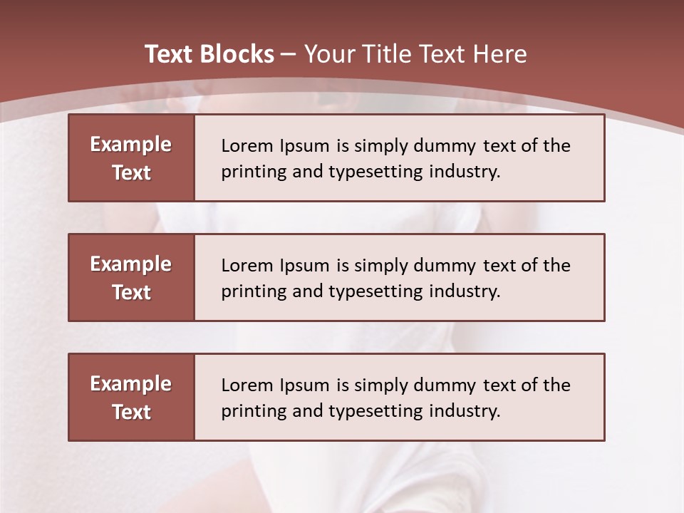 Youth Green Baby PowerPoint Template