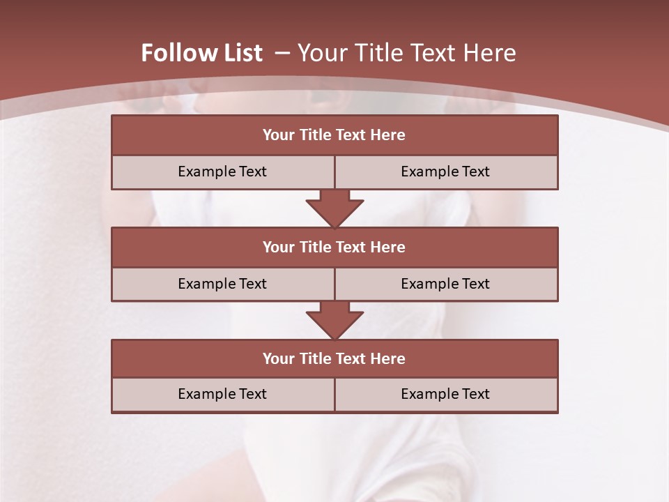 Youth Green Baby PowerPoint Template