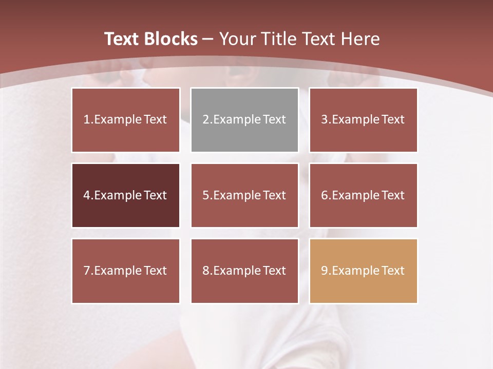 Youth Green Baby PowerPoint Template