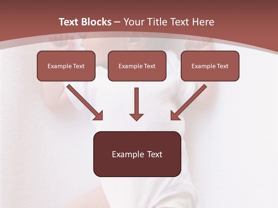 Youth Green Baby PowerPoint Template