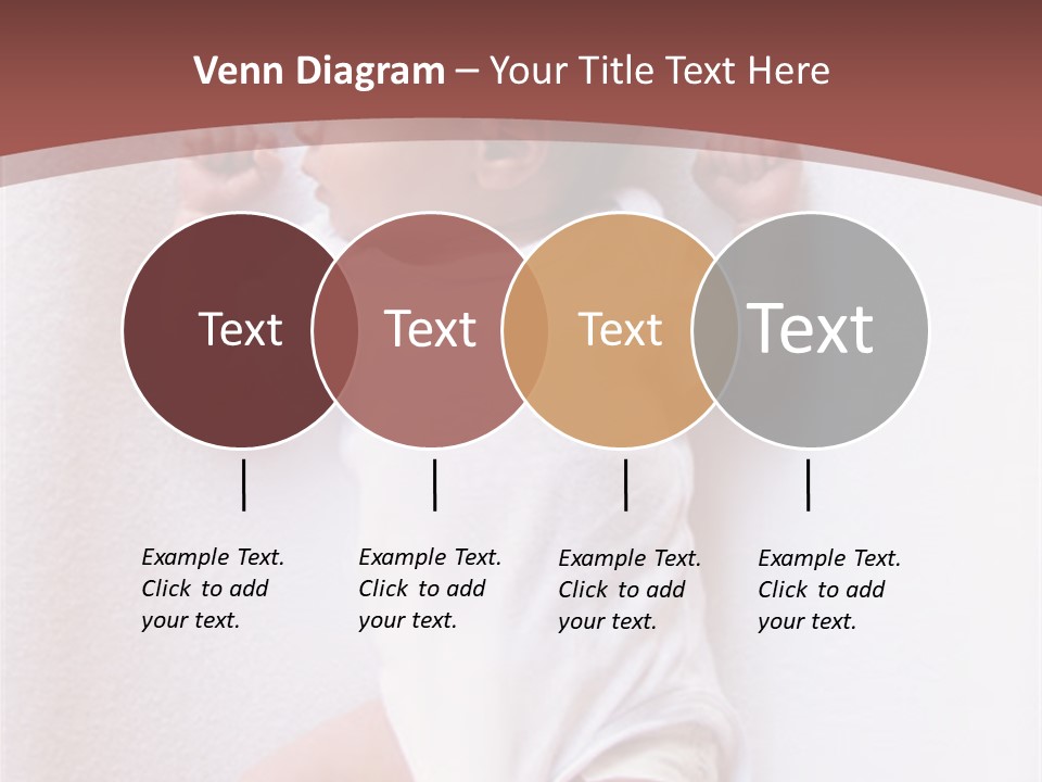 Youth Green Baby PowerPoint Template