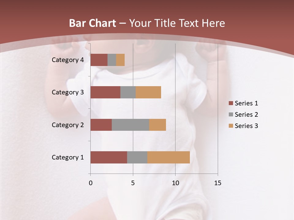 Youth Green Baby PowerPoint Template