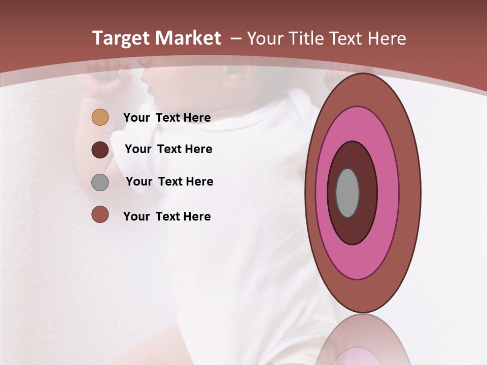 Youth Green Baby PowerPoint Template