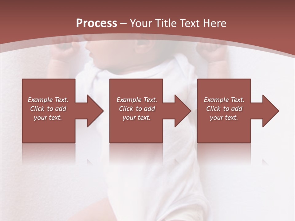 Youth Green Baby PowerPoint Template