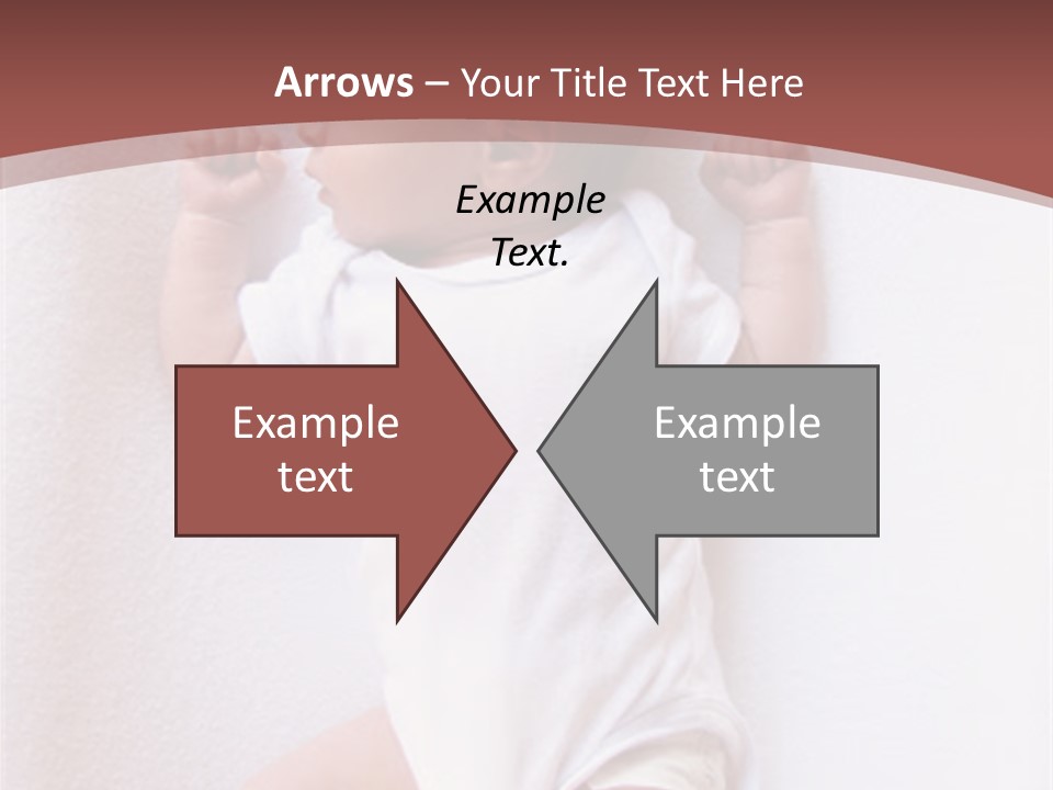 Youth Green Baby PowerPoint Template