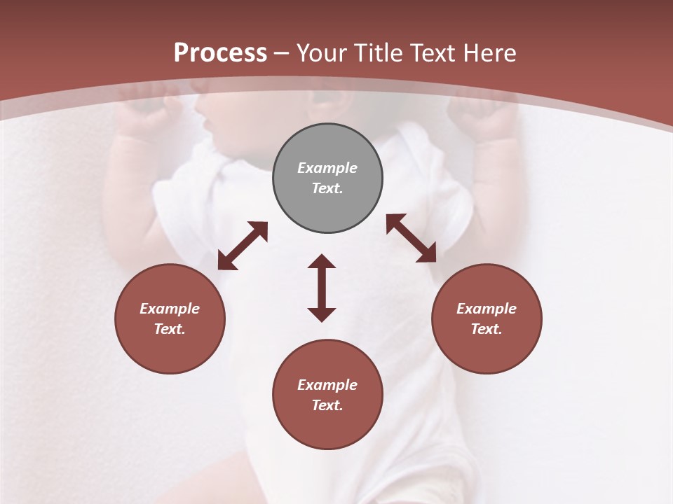 Youth Green Baby PowerPoint Template