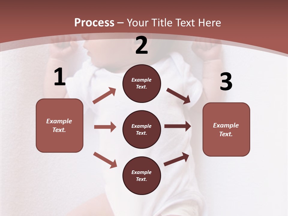 Youth Green Baby PowerPoint Template