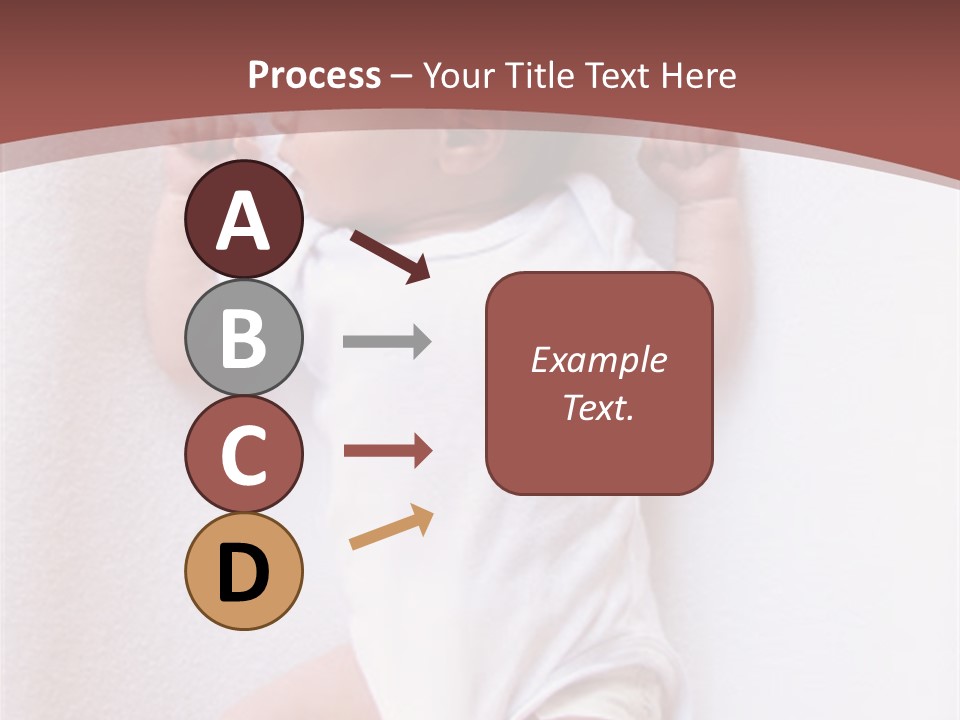 Youth Green Baby PowerPoint Template