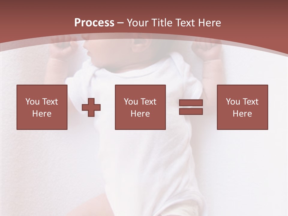 Youth Green Baby PowerPoint Template