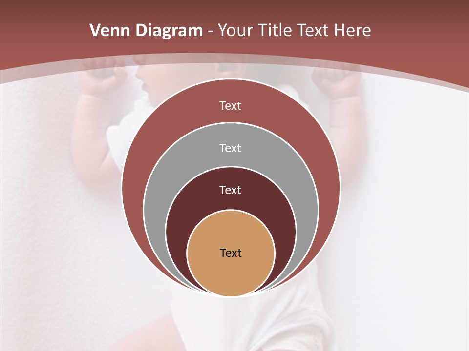 Youth Green Baby PowerPoint Template