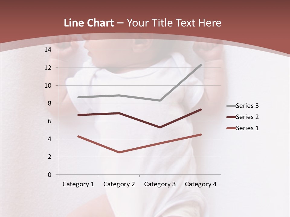 Youth Green Baby PowerPoint Template