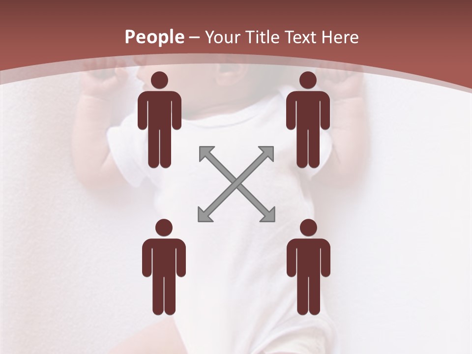 Youth Green Baby PowerPoint Template