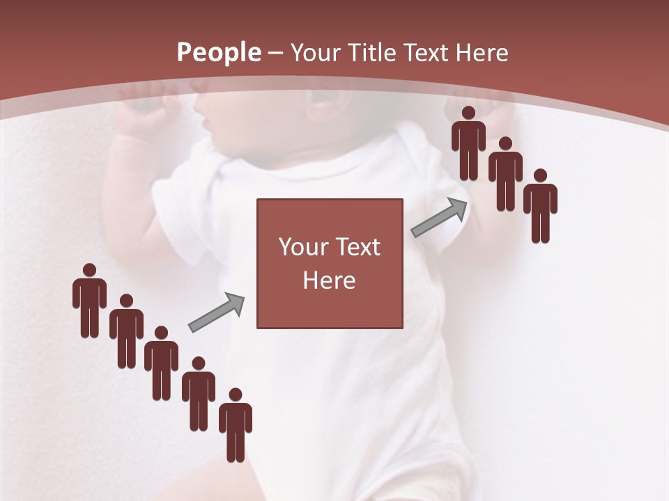 Youth Green Baby PowerPoint Template