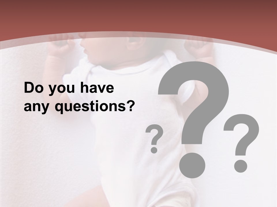 Youth Green Baby PowerPoint Template