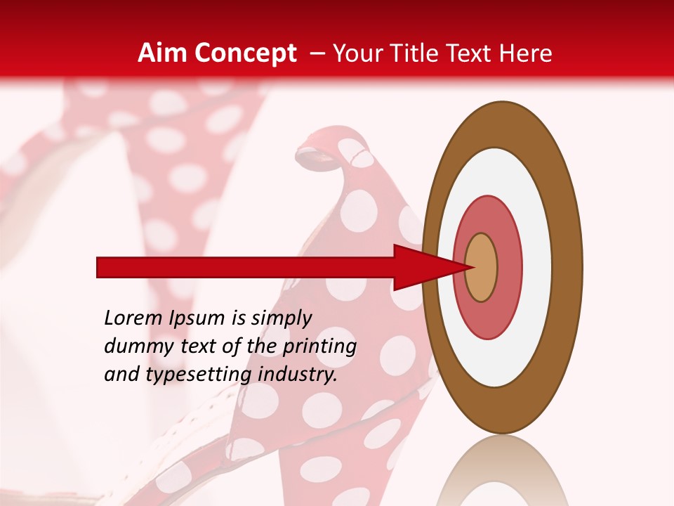 Erotic Dress Sensual PowerPoint Template