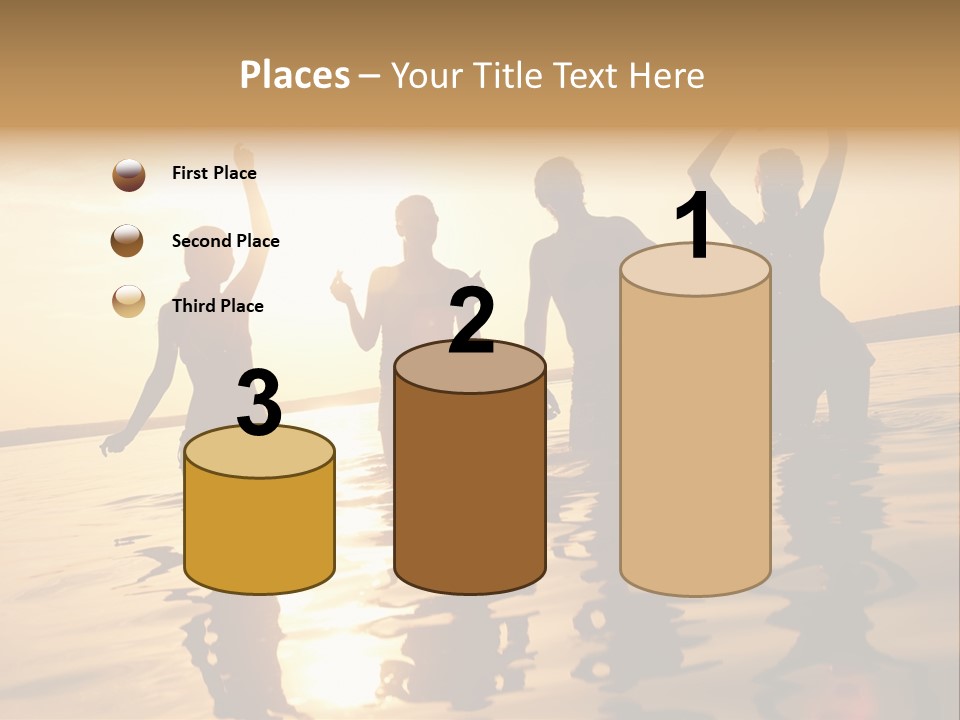 Sunset Beach Party PowerPoint Template