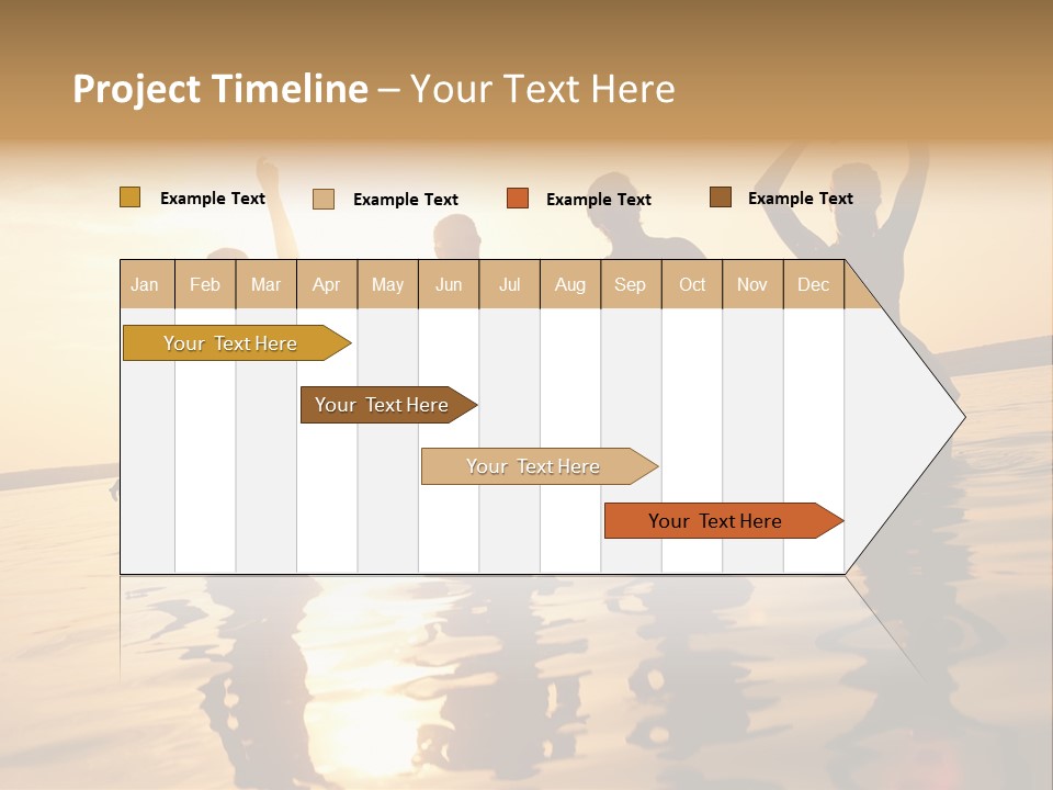 Sunset Beach Party PowerPoint Template