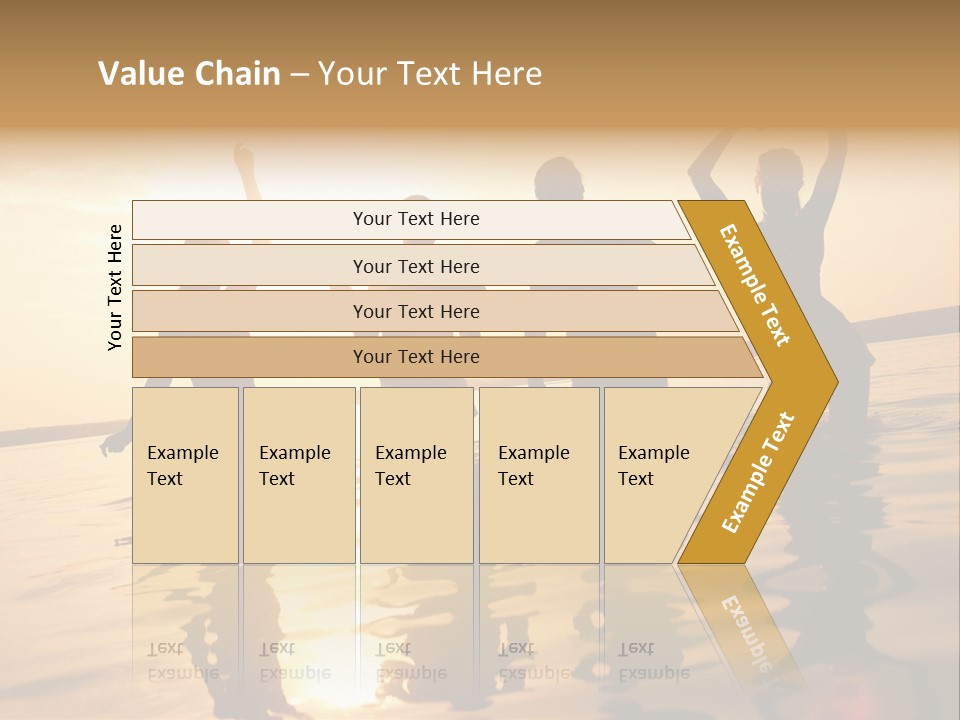 Sunset Beach Party PowerPoint Template