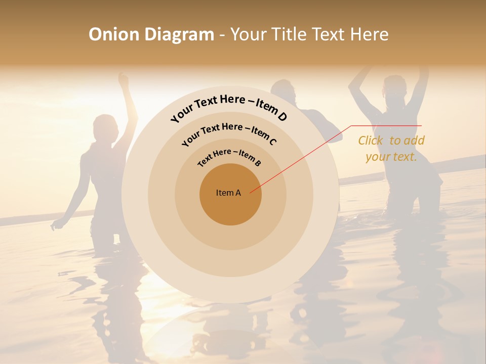 Sunset Beach Party PowerPoint Template