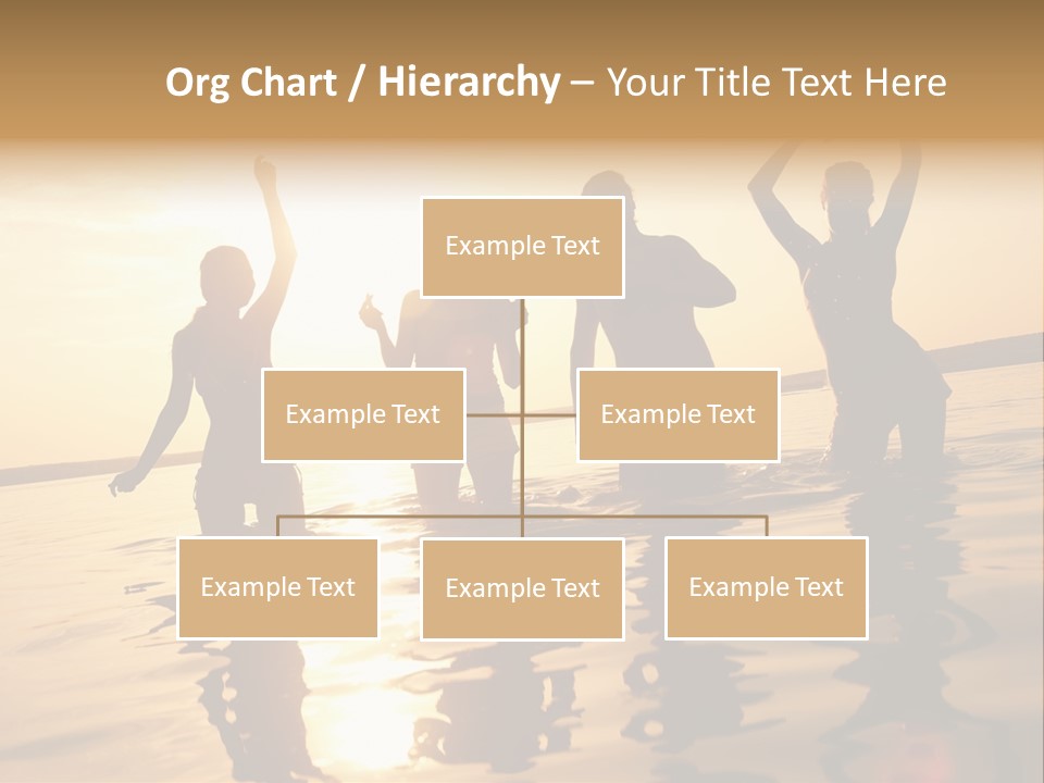 Sunset Beach Party PowerPoint Template