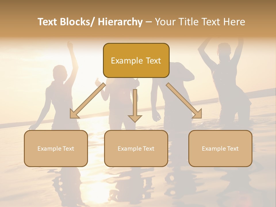 Sunset Beach Party PowerPoint Template