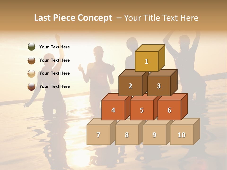 Sunset Beach Party PowerPoint Template