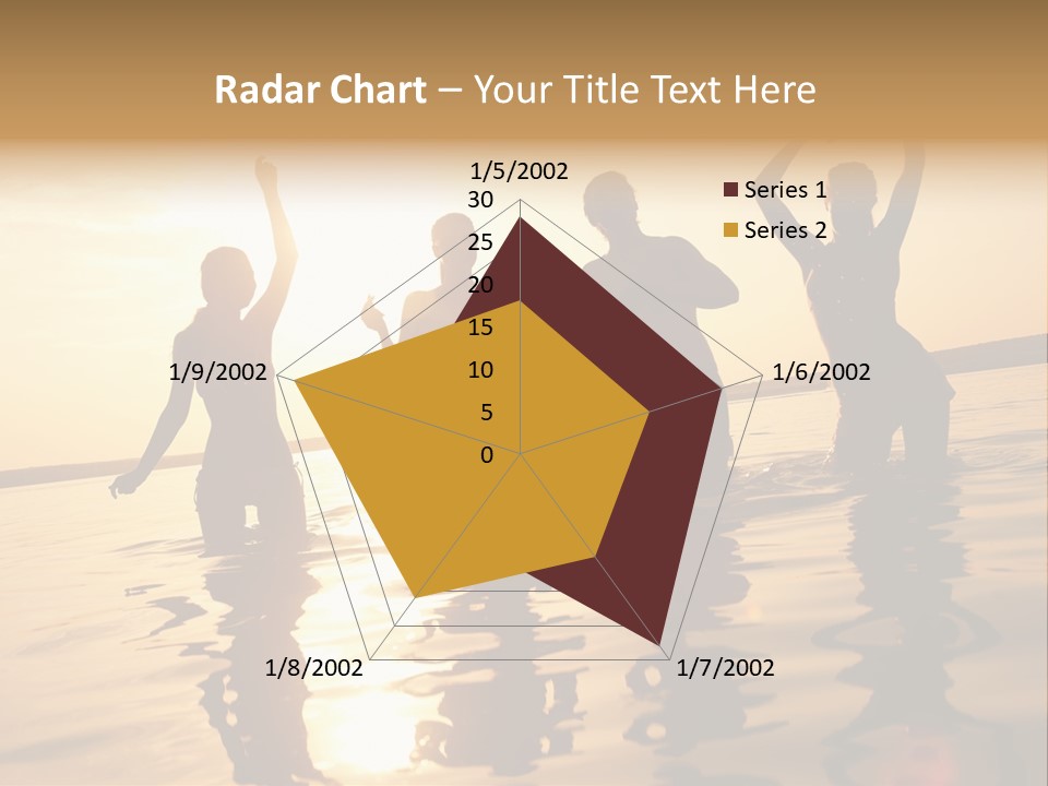 Sunset Beach Party PowerPoint Template