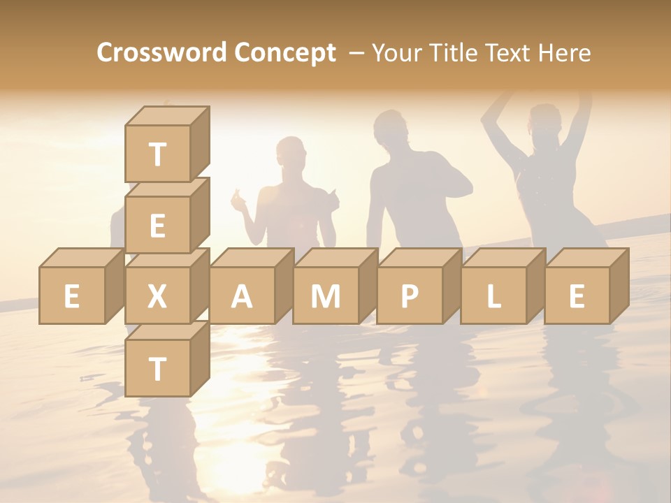 Sunset Beach Party PowerPoint Template