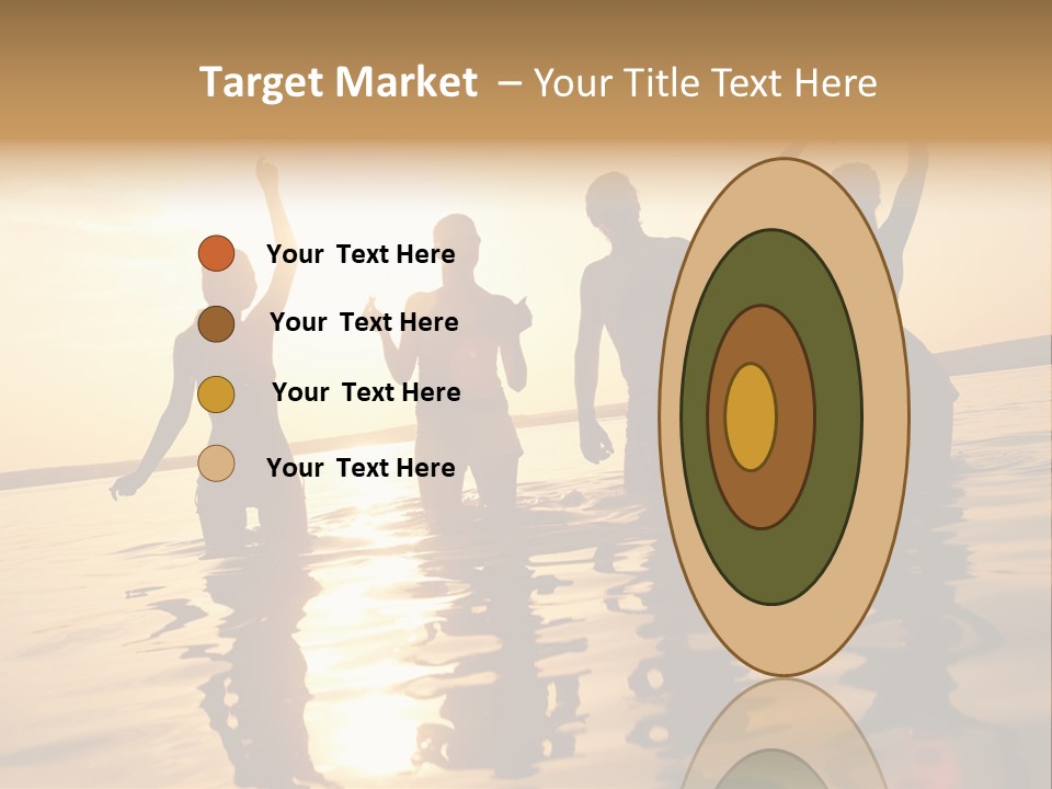 Sunset Beach Party PowerPoint Template