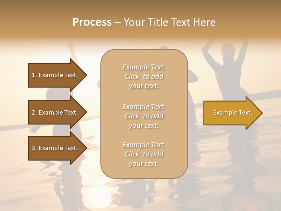 Sunset Beach Party PowerPoint Template