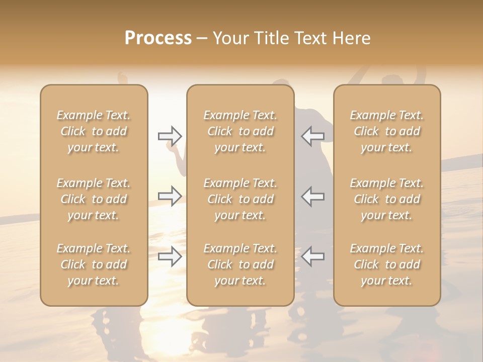 Sunset Beach Party PowerPoint Template