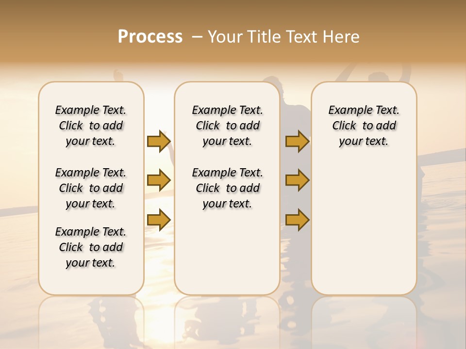 Sunset Beach Party PowerPoint Template