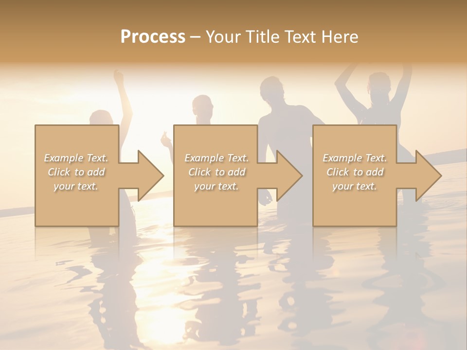 Sunset Beach Party PowerPoint Template