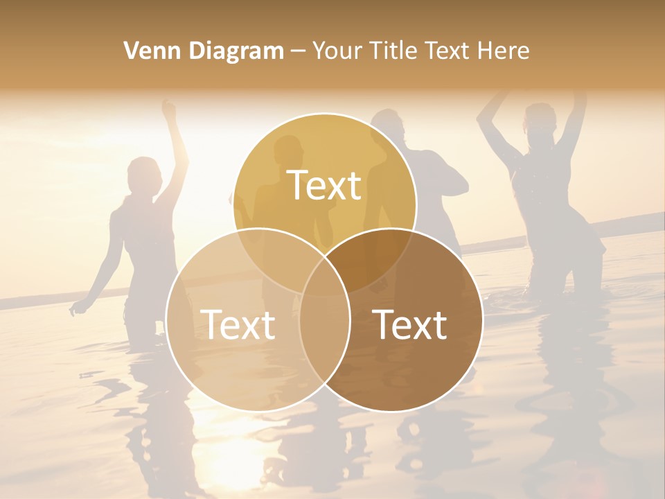 Sunset Beach Party PowerPoint Template