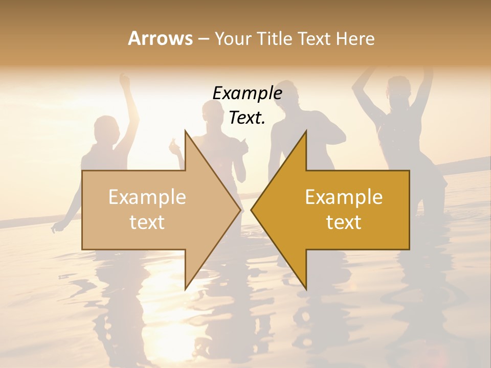 Sunset Beach Party PowerPoint Template