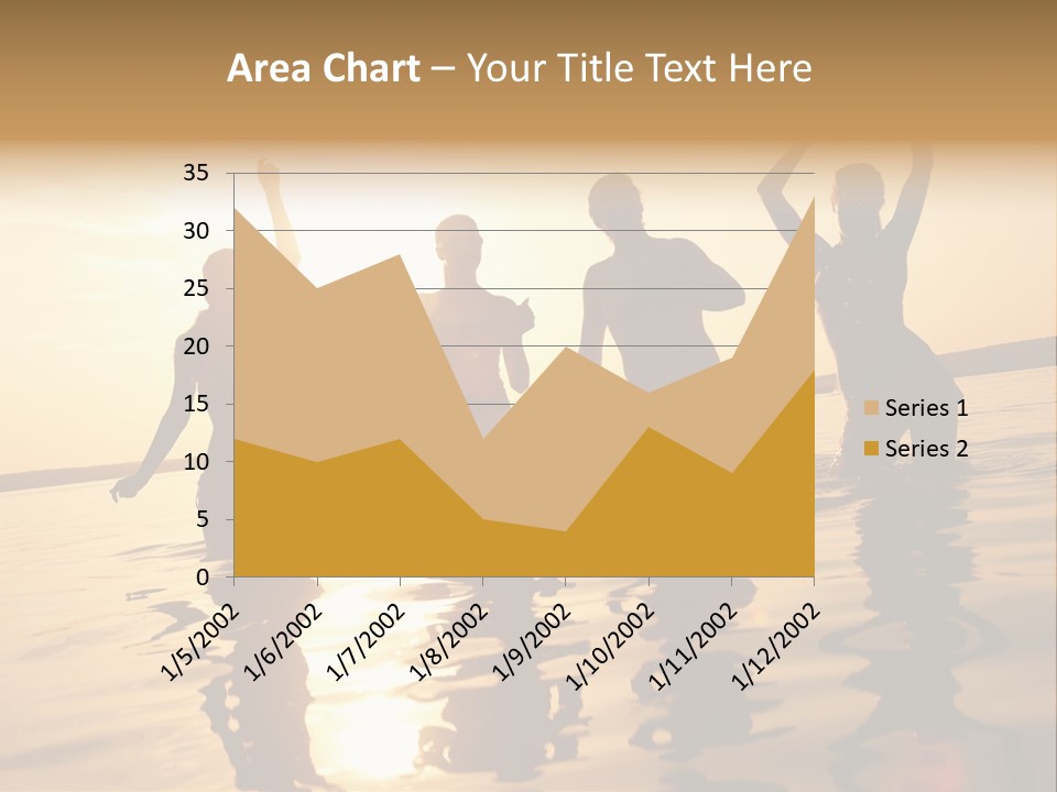 Sunset Beach Party PowerPoint Template