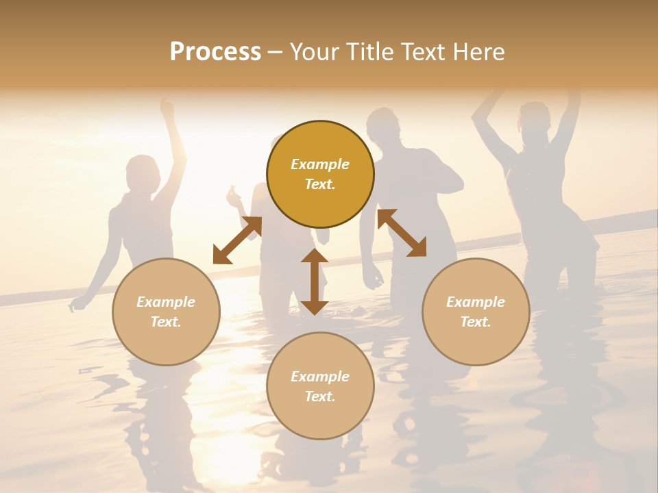 Sunset Beach Party PowerPoint Template