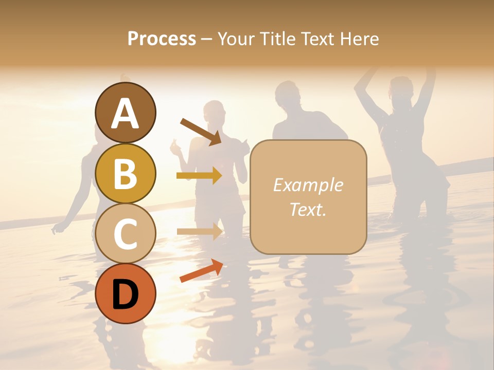 Sunset Beach Party PowerPoint Template