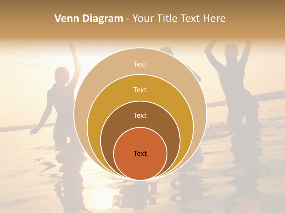 Sunset Beach Party PowerPoint Template