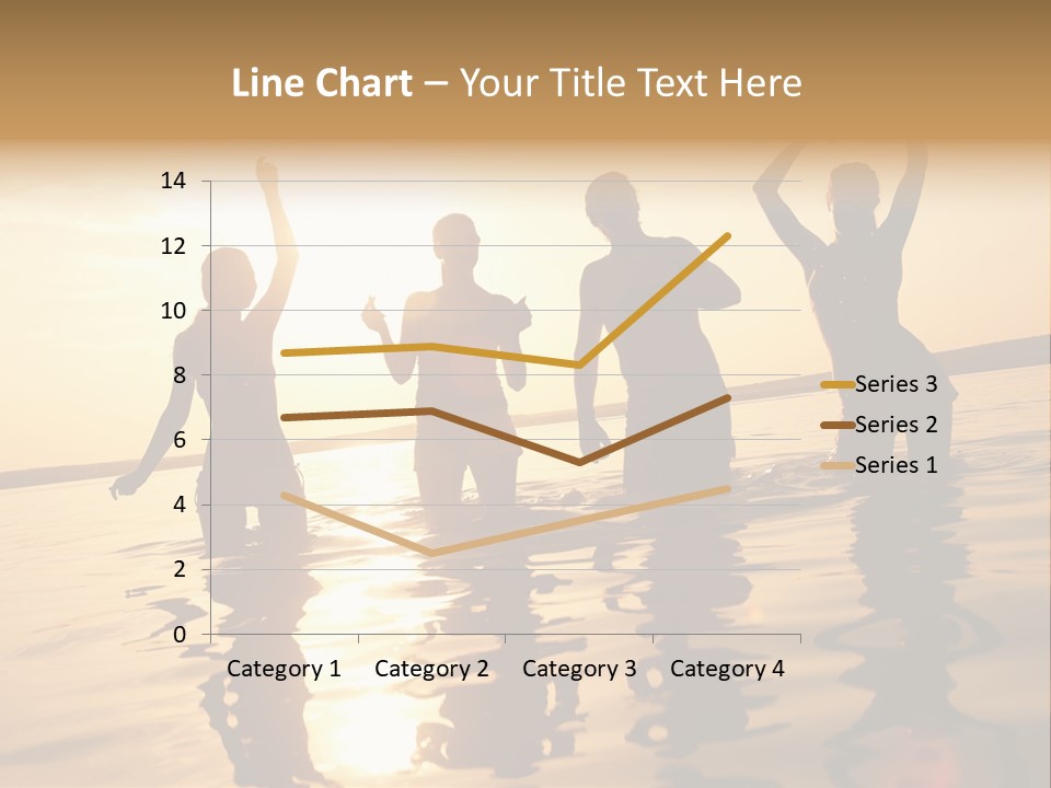 Sunset Beach Party PowerPoint Template